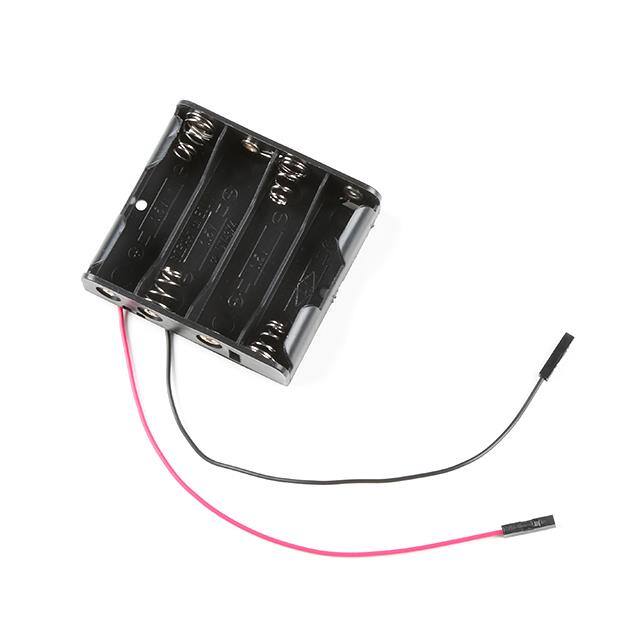 PRT-16719 BATTERY HOLDER - 4XAA (FEMALE CO