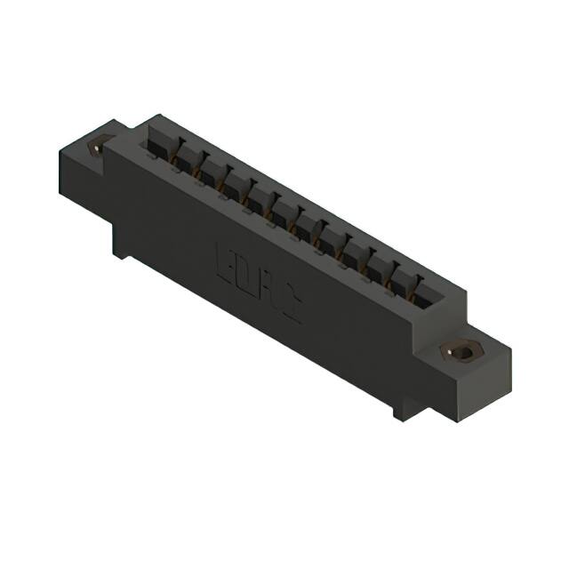387-011-524-607 CONN EDGE SGL FMALE 11POS 0.156