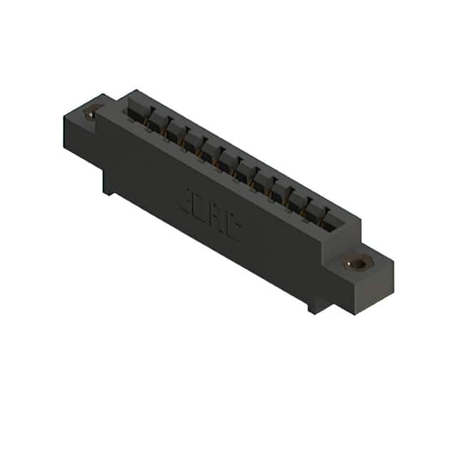 387-011-523-607 CONN EDGE SGL FMALE 11POS 0.156