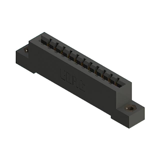 387-011-521-107 CONN EDGE SGL FMALE 11POS 0.156