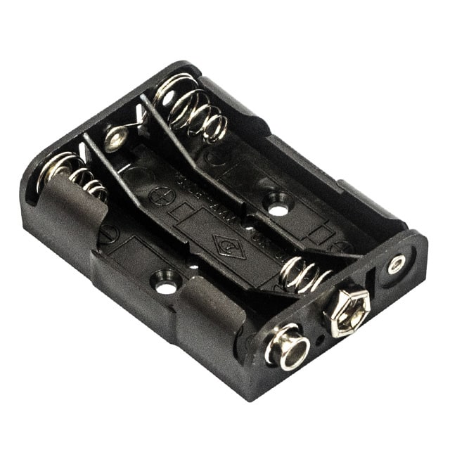 BC3AAASF BATT HOLDER AAA 3 CELL SNAP