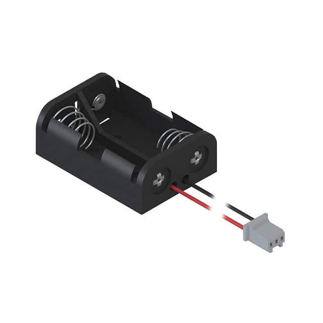 2473CN BATT HOLDER N 2 CELL WIRE LEADS