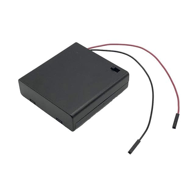 BH2A4S BATT HOLDER AA 4 CELL WIRE LEAD