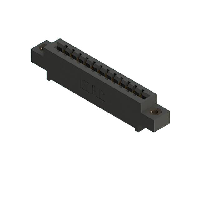 387-012-540-607 CONN EDGE SGL FMALE 12POS 0.156