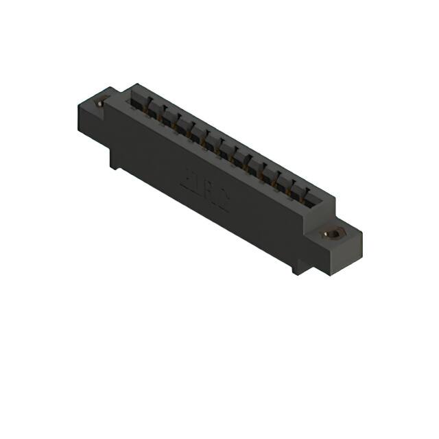 387-012-541-607 CONN EDGE SGL FMALE 12POS 0.156
