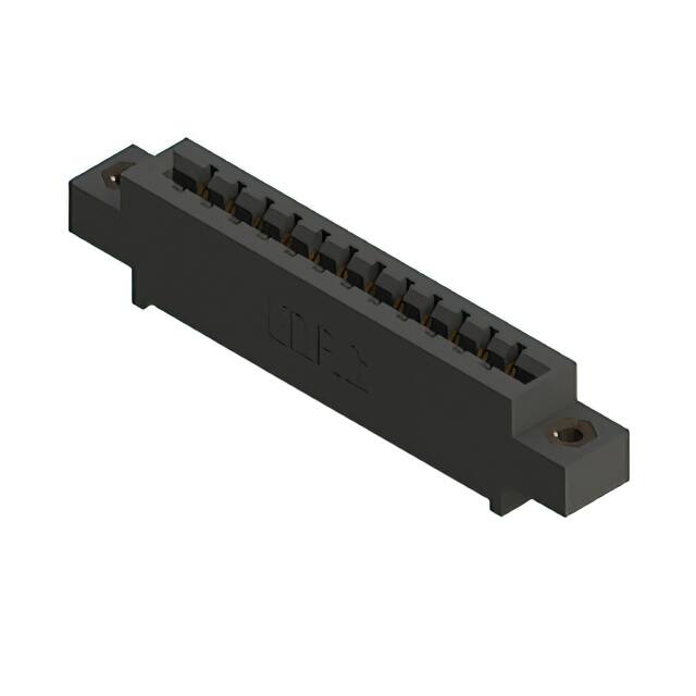 387-012-520-607 CONN EDGE SGL FMALE 12POS 0.156