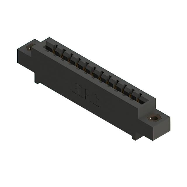 387-012-521-607 CONN EDGE SGL FMALE 12POS 0.156