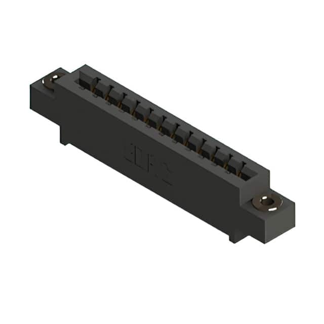 387-012-521-603 CONN EDGE SGL FMALE 12POS 0.156