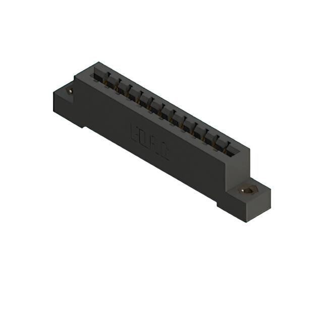 387-012-542-108 CONN EDGE SGL FMALE 12POS 0.156