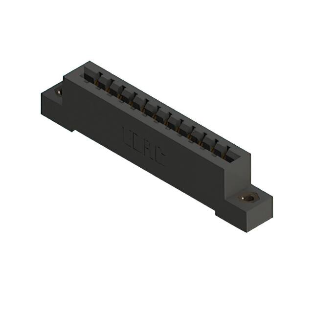 387-012-523-107 CONN EDGE SGL FMALE 12POS 0.156
