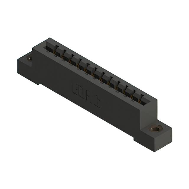 387-012-521-107 CONN EDGE SGL FMALE 12POS 0.156
