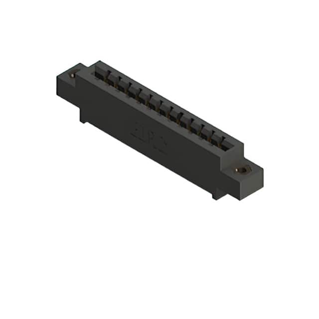 387-012-544-607 CONN EDGE SGL FMALE 12POS 0.156