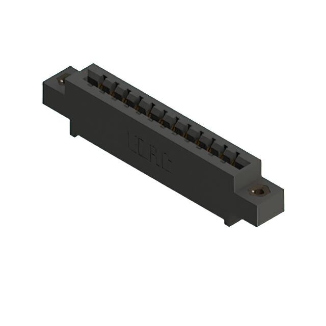 387-012-523-608 CONN EDGE SGL FMALE 12POS 0.156