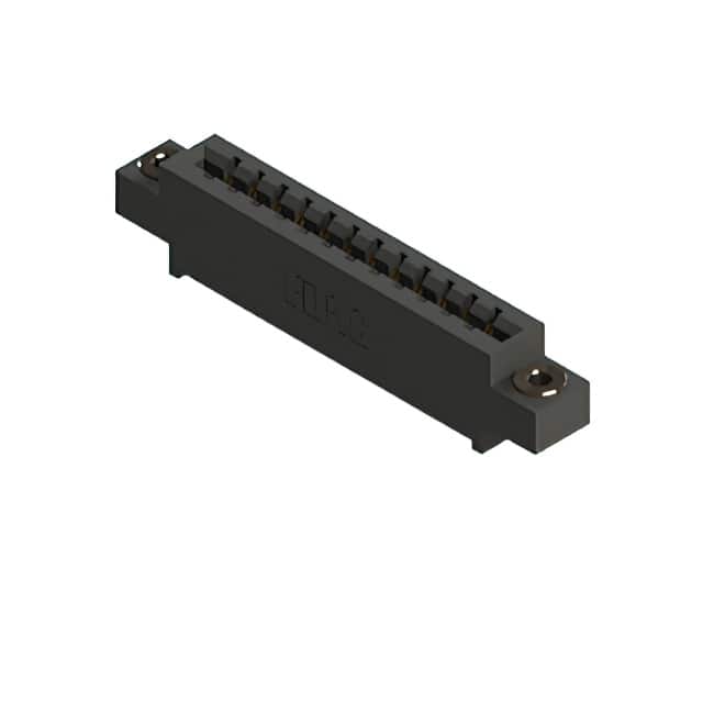 387-012-542-603 CONN EDGE SGL FMALE 12POS 0.156