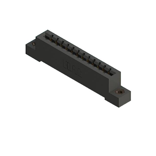 387-012-542-107 CONN EDGE SGL FMALE 12POS 0.156