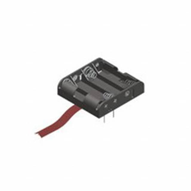 2477RB BATTERY HOLDER AA 4 CELL PC PIN