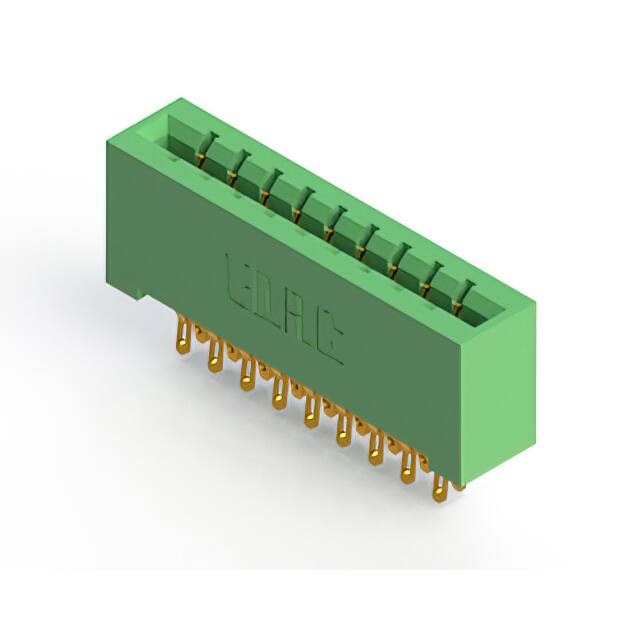 333-018-555-201 CONN EDGE DUAL FMALE 18POS 0.156