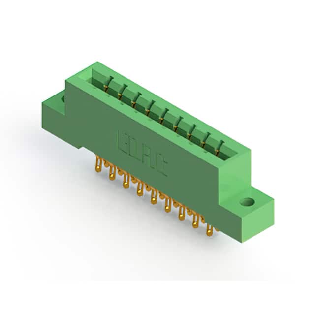 333-018-555-202 CONN EDGE DUAL FMALE 18POS 0.156