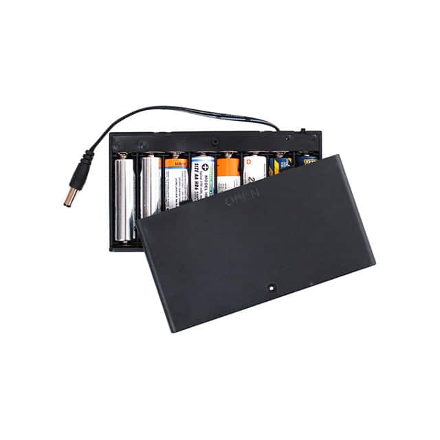 875 BATT HOLDER AA 8 CELL WIRE LEADS