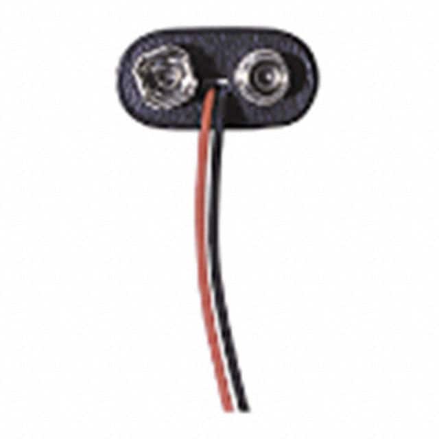 BS6T-HD BATT CONN SNAP 9V 1 CEL 6" LEADS