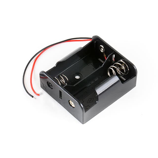 LS-00032 BATT HOLDER C 2 CELL WIRE LEADS