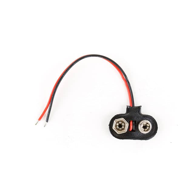 LS-00033 BATT CONN SNAP 9V 1CEL WIRE LEAD
