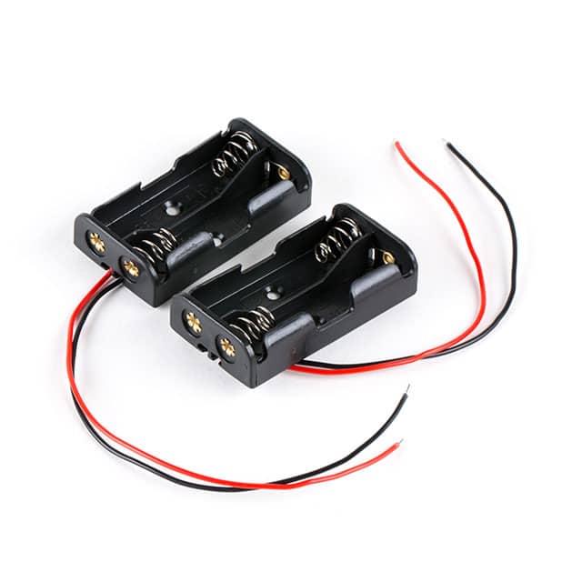 LS-00031 BATT HOLDER AA 2 CELL WIRE 2PCS