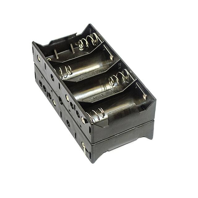 BH48DL BATT HOLDER D 8 CELL SOLDER LUG