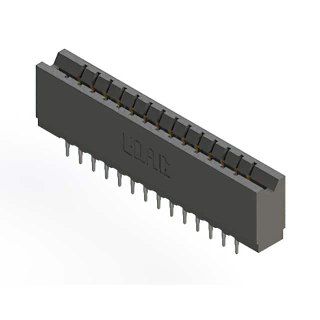 737-028-560-206 CONN EDGE DUAL FMALE 28POS 0.156