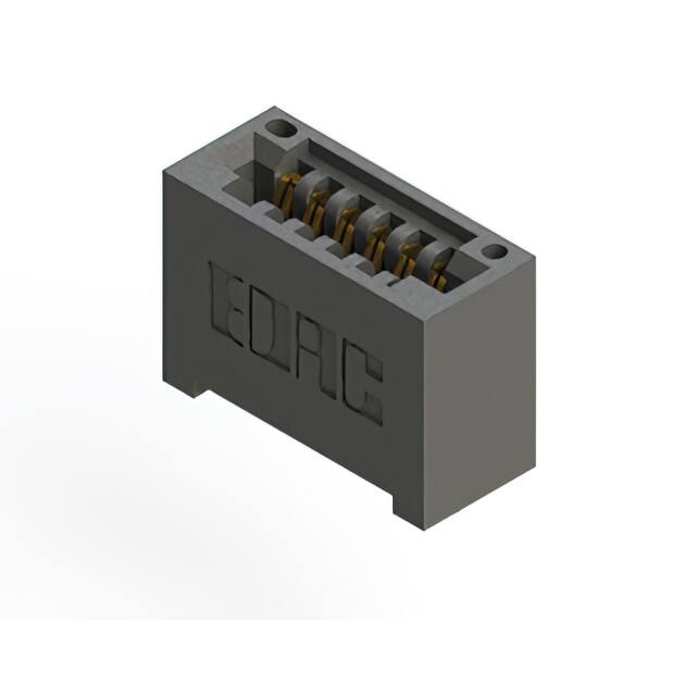 395-006-520-101 CONN EDGE SINGLE FML 6POS 0.100