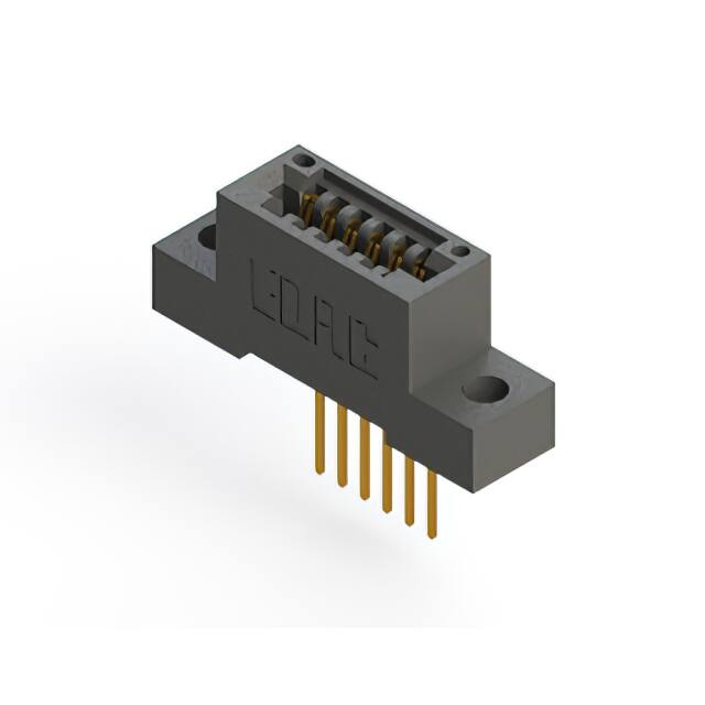 395-006-540-104 CONN EDGE SINGLE FML 6POS 0.100
