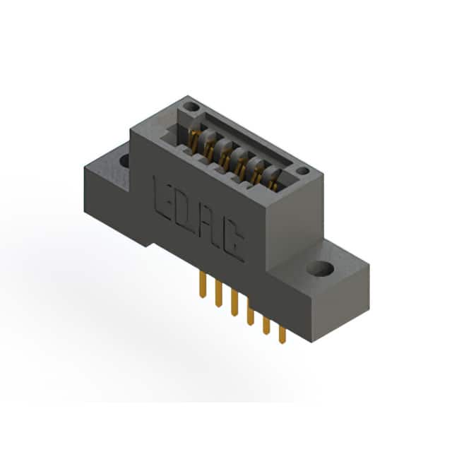 395-006-523-102 CONN EDGE SINGLE FML 6POS 0.100