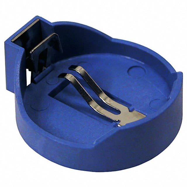 BS-7-BLUE BATT HOLDER COIN 20MM 1 CELL SMD