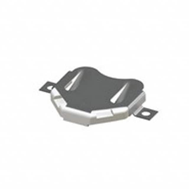 3072TR BATT RETAIN COIN 1/2 CELL SMD