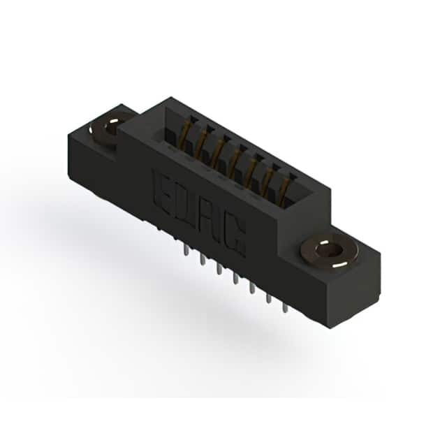 391-007-521-103 CONN EDGE SINGLE FML 7POS 0.100