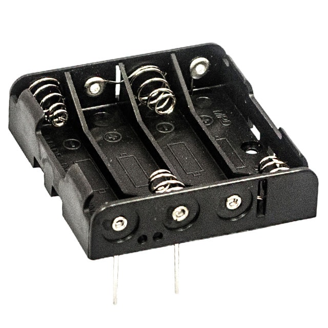 BH4AAAPC BATTERY HOLDER AAA 4 CELL PC PIN