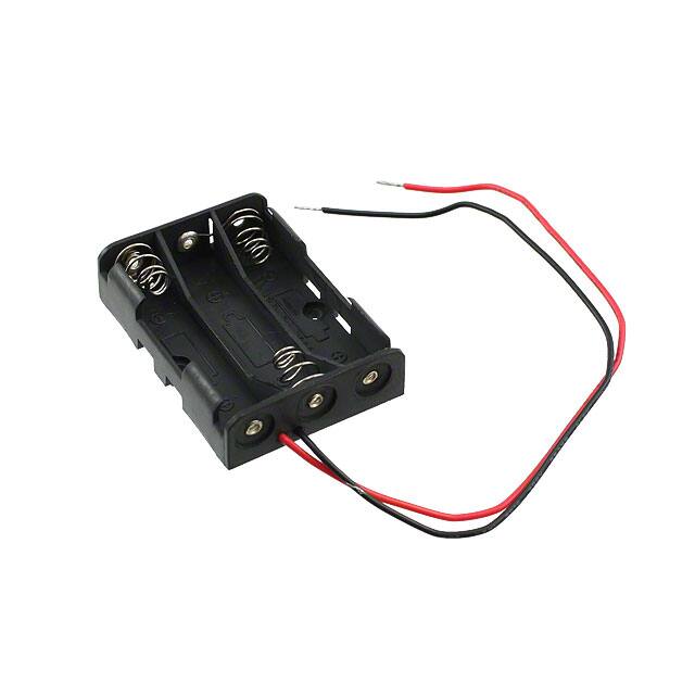 BH3AAAW BATT HOLDER AAA 3 CELL 6" LEADS