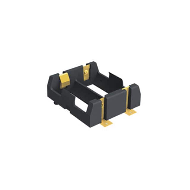 1098P BATT HOLDER 18350 2 CELL SMD