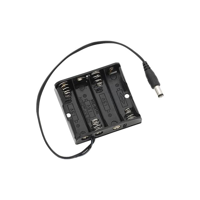 700-00038 BATT HLDR AA 4 CELL BARREL PLUG