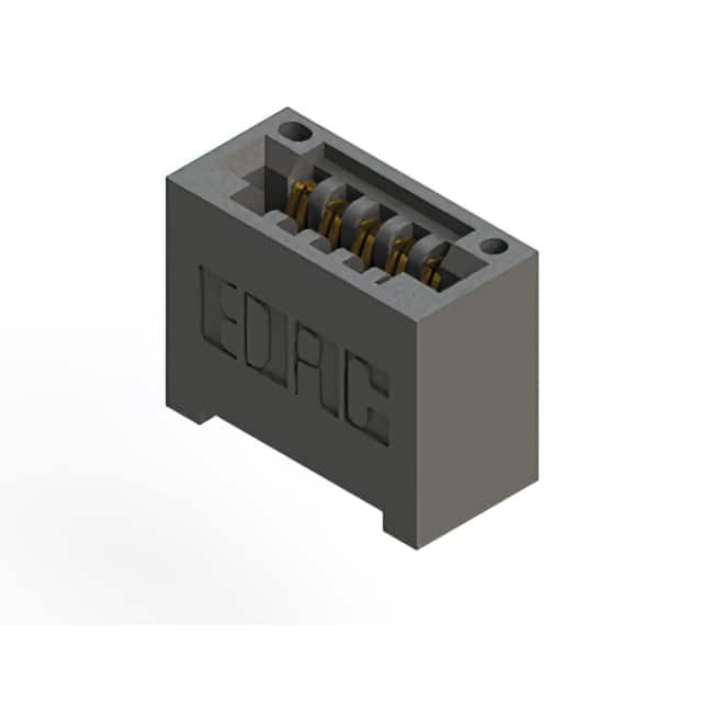 395-005-521-101 CONN EDGE SINGLE FML 5POS 0.100