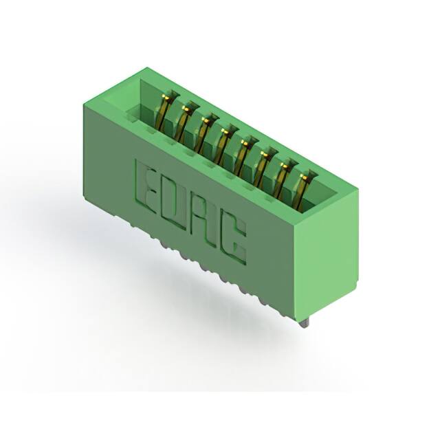 341-008-500-101 CONN EDGE SINGLE FML 8POS 0.100