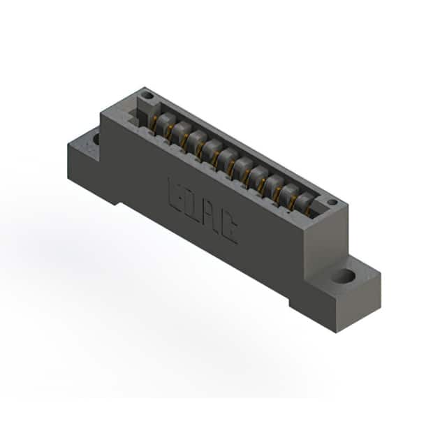 396-011-520-104 CONN EDGE SGL FMALE 11POS 0.125
