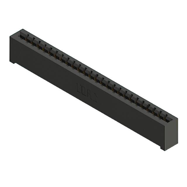387-025-520-101 CONN EDGE SGL FMALE 25POS 0.156