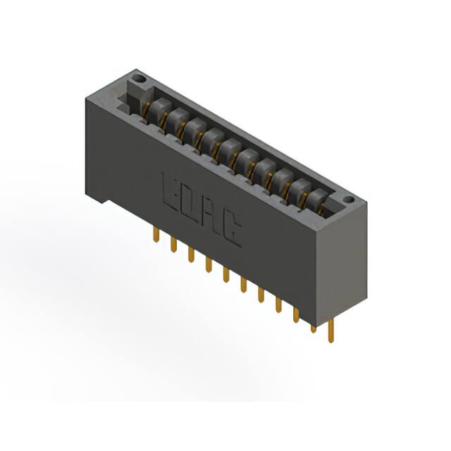 396-011-526-101 CONN EDGE SGL FMALE 11POS 0.125