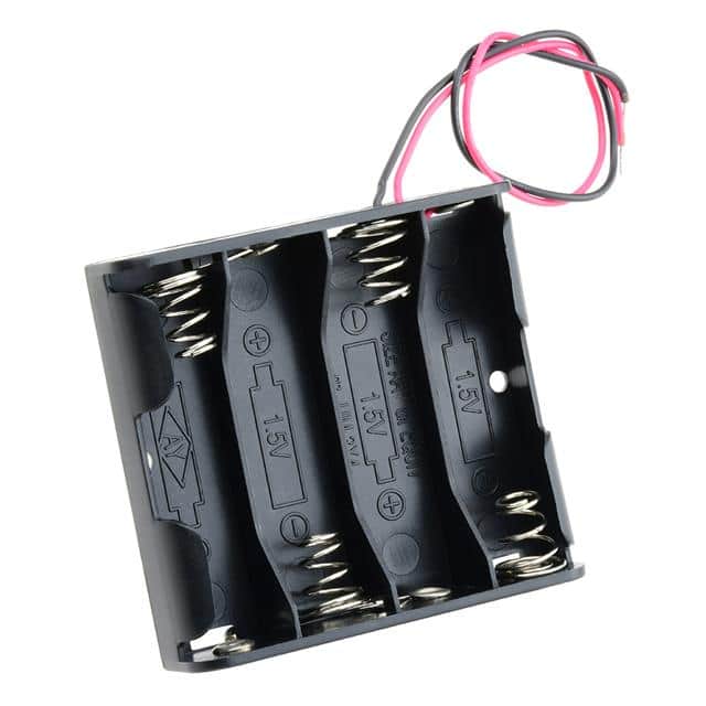 23-BH2-8 BATT HOLDER AA 4CELL 5.91" LEADS