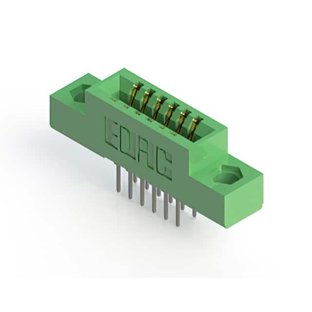 341-012-521-204 CONN EDGE DUAL FMALE 12POS 0.100