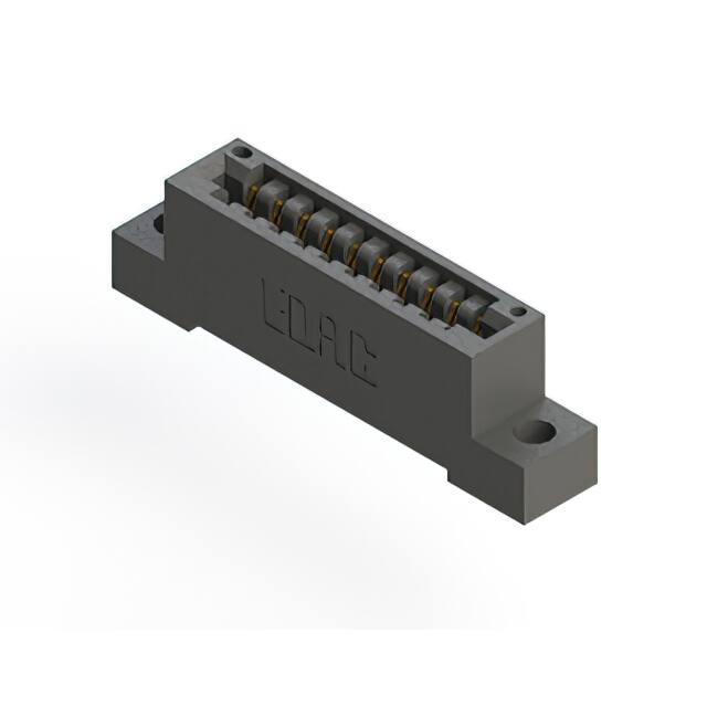 396-010-520-104 CONN EDGE SGL FMALE 10POS 0.125