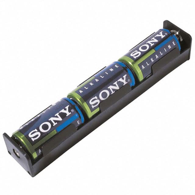 BH13CL BATT HOLDER C 3 CELL SOLDER LUG