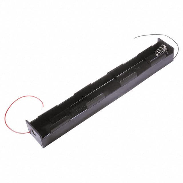 BH14DW BATT HOLDER D 4 CELL 6" LEADS