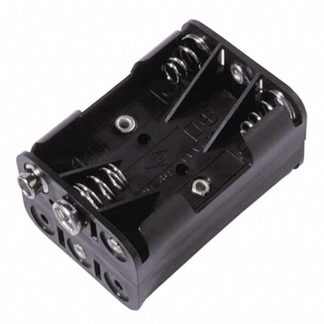 BH26AAASF BATT HOLDER AAA 6 CELL SNAP